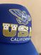 Кепка тракер Usa California синяя 02 фото 3