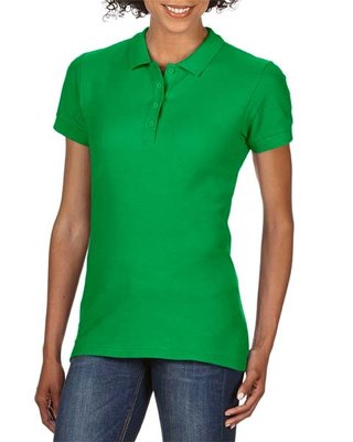 Поло жіноче Gildan Premium Cotton 220gr зеленого кольору S розмір  59 фото