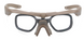 Тактичні окуляри балістичні з змінними лінзами "Beige" 123 фото 6