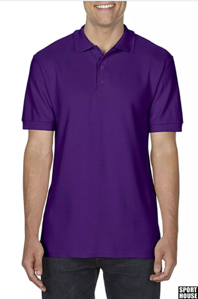 Поло чоловіче Gildan Premium Cotton 220gr фіолетового кольора S розмір 81 фото
