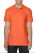 Поло мужское Gildan Premium Cotton 220gr оранжевого цвета S размер  86 фото